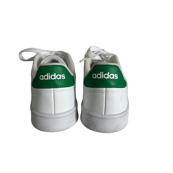 ADIDAS White Kids Advantage K Shoes Sneakers US 3.5 - Picture 3 of 5